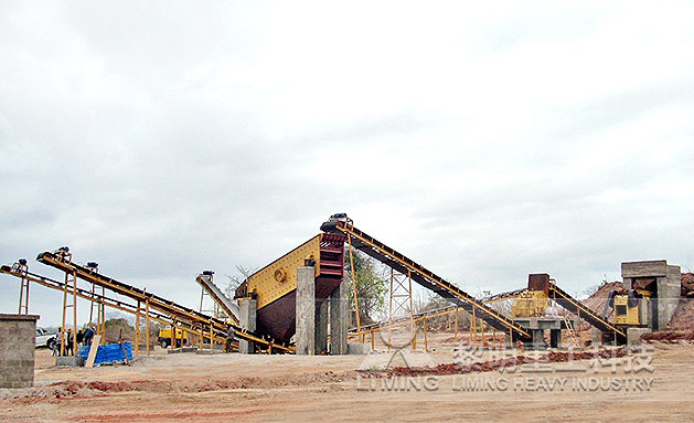 肯尼亚石灰岩破碎生产线